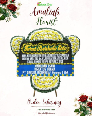 Papan Bunga Duka di Lombok Utara